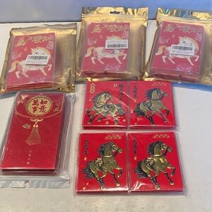 NIP 6 Packages Chinese Stationery - Envelopes
